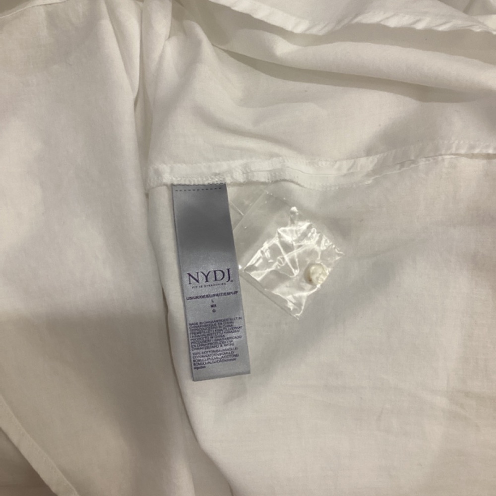 NYDJ White Shirt - Picture 3 of 3